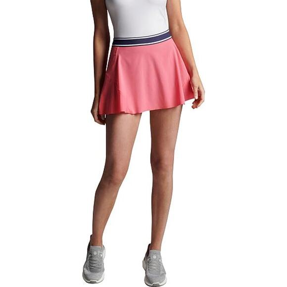 NWT Peter Millar Gabriela‎ Swing Skort in Summer Glow Pink Sz Medium Golf Tennis - Picture 4 of 15